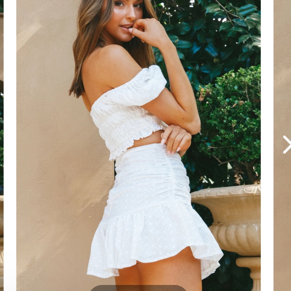 Selfie Leslie Paradis Skirt and Top Set - Picture 4 of 6